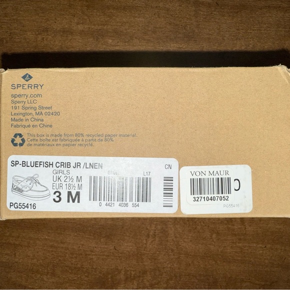 Sperry Bluefish Crib Jr. boat shoes - Picture 5 of 5